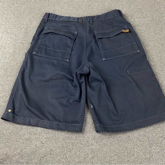 Vintage Navy Blue Quicksilver Casual Cargo Shorts Men’s Size 30 - Picture 10 of 12
